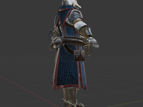 Guardian Armor - Monster Hunter World 3Dモデル