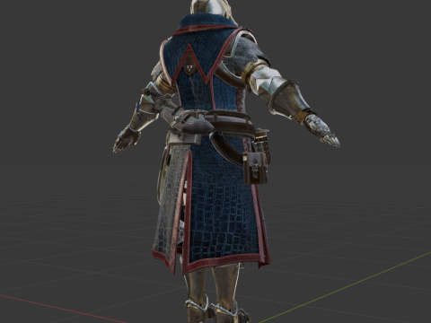 Guardian Armor - Monster Hunter World 3Dモデル
