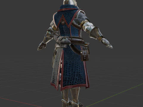 Guardian Armor - Monster Hunter World 3D Model
