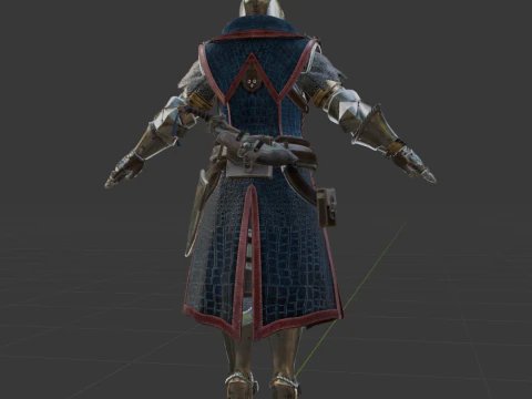 Guardian Armor - Monster Hunter World 3D Model