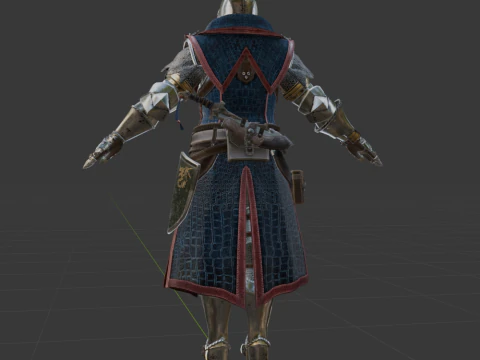 Guardian Armor - Monster Hunter World 3D Model