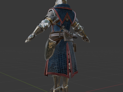 Guardian Armor - Monster Hunter World 3Dモデル