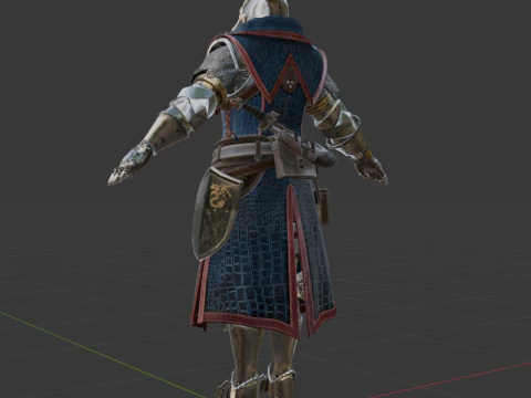 Guardian Armor - Monster Hunter World 3D Model