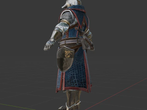 Guardian Armor - Monster Hunter World 3D Model