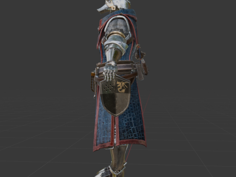 Guardian Armor - Monster Hunter World 3Dモデル