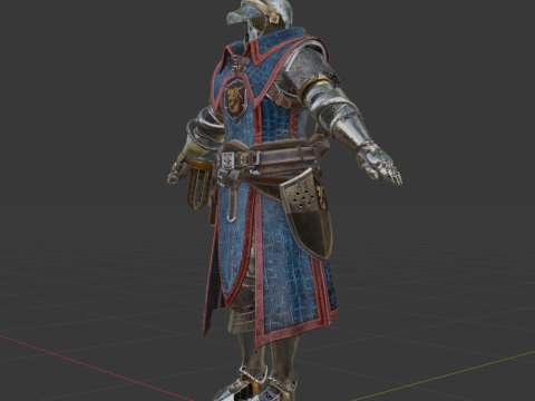 Guardian Armor - Monster Hunter World 3Dモデル