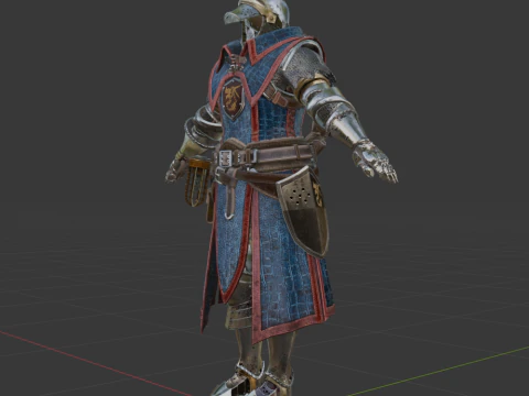 Guardian Armor - Monster Hunter World 3D Model