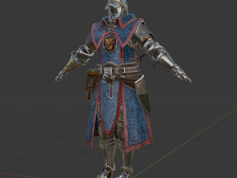 Guardian Armor - Monster Hunter World 3Dモデル