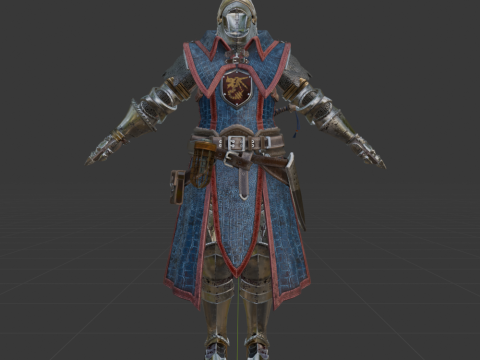 Guardian Armor - Monster Hunter World 3Dモデル