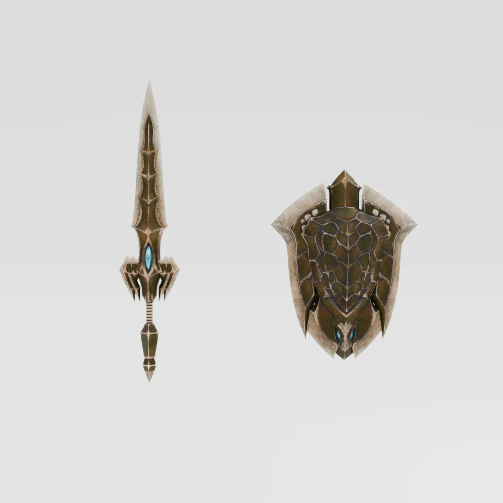 Daoras Worldbearer - Monster Hunter World 3D Model .c4d .max .obj .3ds .fbx .stl .blend 