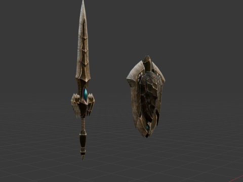 Daoras Worldbearer - Monster Hunter World 3D-Modell
