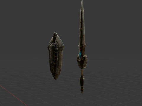 Daoras Worldbearer - Monster Hunter World 3D Model