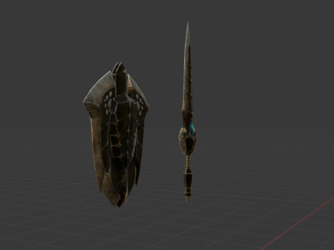 Daoras Worldbearer - Monster Hunter World 3D-Modell