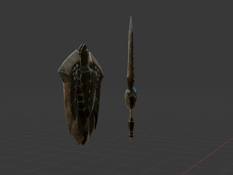 Daoras Worldbearer - Monster Hunter World 3D Model