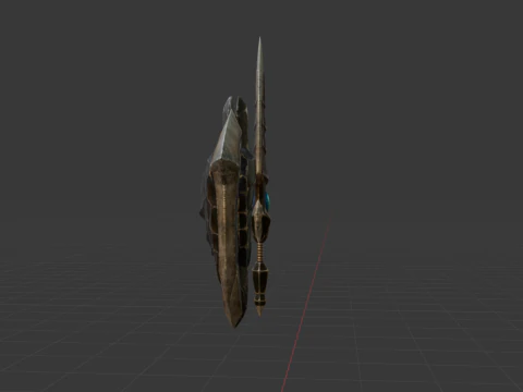 Daoras Worldbearer - Monster Hunter World 3D Model