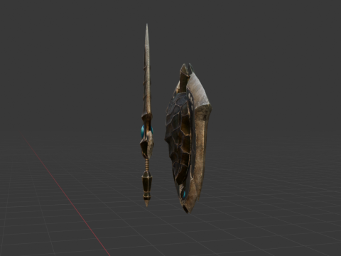 Daoras Worldbearer - Monster Hunter World 3D-Modell