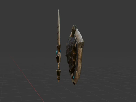 Daoras Worldbearer - Monster Hunter World 3D Model