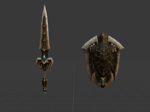 Daoras Worldbearer - Monster Hunter World 3D-Modell