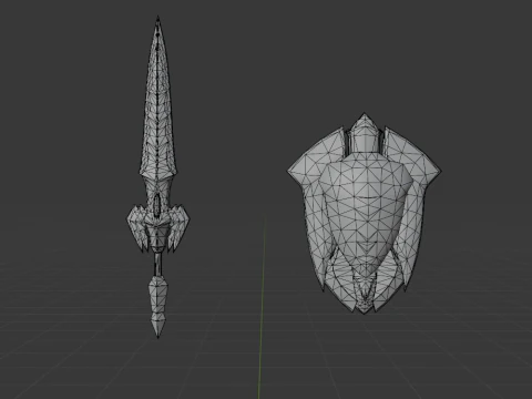 Daoras Worldbearer - Monster Hunter World 3D Model