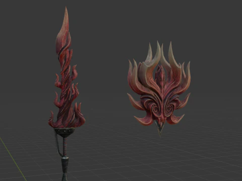 Animus &ndash; Monster Hunter World 3D Modell