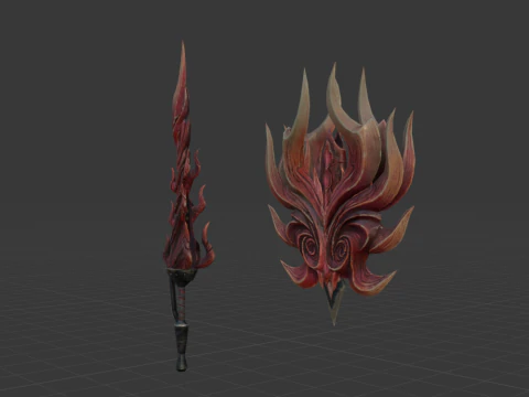 Animus &ndash; Monster Hunter World 3D Modell