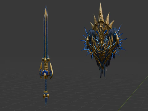 Black Lightning Eagle - Monster Hunter World 3D Model