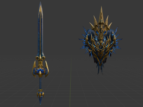 Black Lightning Eagle - Monster Hunter World 3D Model