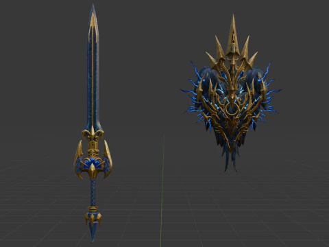Black Lightning Eagle - Monster Hunter World 3D Model