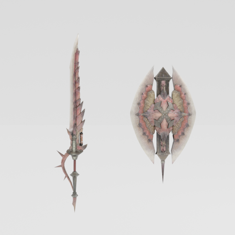 Dear Rosetta - Monster Hunter World Modèle 3D .c4d .max .obj .3ds .fbx .stl .blend 