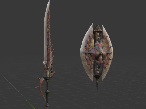 Dear Rosetta - Monster Hunter World Modèle 3D