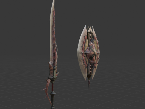 Dear Rosetta - Monster Hunter World Modèle 3D