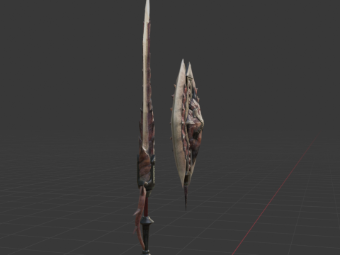 Dear Rosetta - Monster Hunter World Modèle 3D