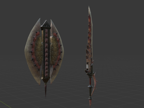 Dear Rosetta - Monster Hunter World Modèle 3D