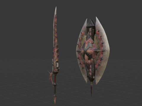Dear Rosetta - Monster Hunter World Modèle 3D