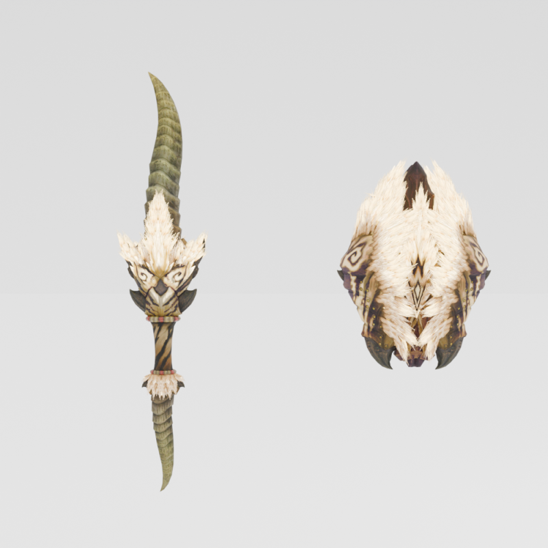 Demonlord Blade - Monster Hunter World Modelo 3D .c4d .max .obj .3ds .fbx .stl .blend 