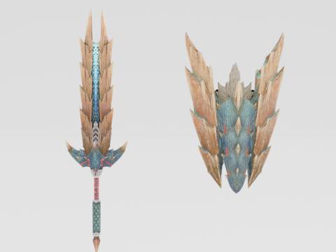 Despots Thundergale - Monster Hunter World 3D 模型