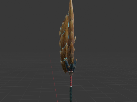 Despots Thundergale - Monster Hunter World Modèle 3D