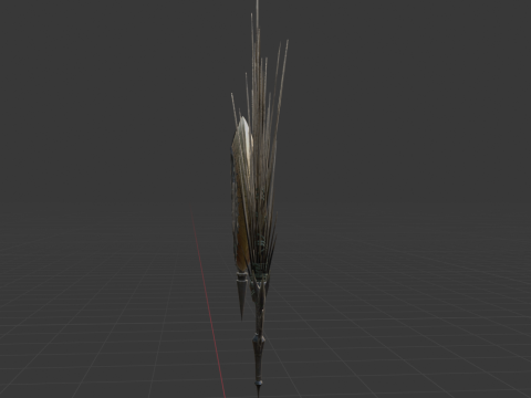 Devastations Thorns - Monster Hunter World Modelo 3D