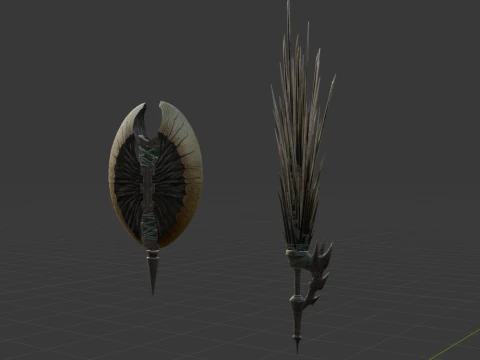 Devastations Thorns - Monster Hunter World 3D Model