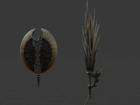 Devastations Thorns - Monster Hunter World Modelo 3D