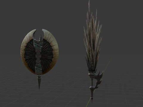 Devastations Thorns - Monster Hunter World 3D Model