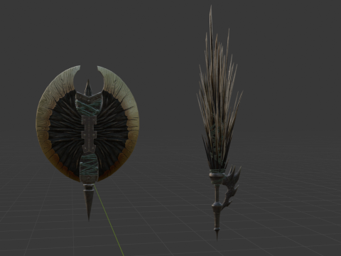 Devastations Thorns - Monster Hunter World Modelo 3D
