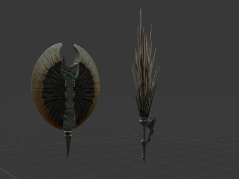 Devastations Thorns - Monster Hunter World 3D Model