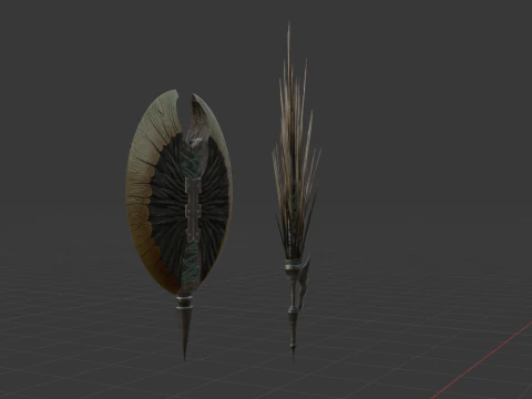 Devastations Thorns - Monster Hunter World 3D Model
