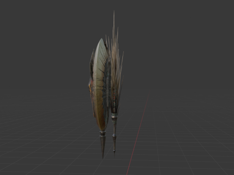 Devastations Thorns - Monster Hunter World Modelo 3D