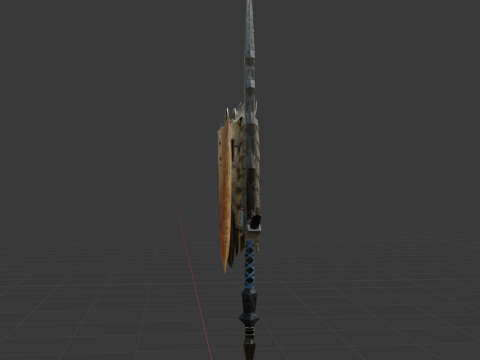 Elder Wolf Fang - Monster Hunter World Model 3D