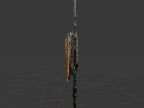 Elder Wolf Fang - Monster Hunter World 3D Model