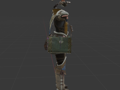 Handlers Outfit - Monster Hunter World 3Dモデル