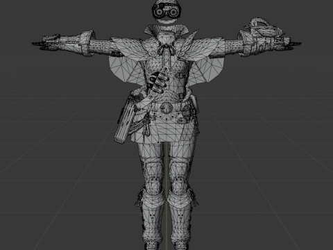 Handlers Outfit - Monster Hunter World 3Dモデル