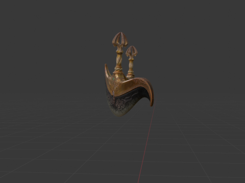 Boundless Farsight Dual Blades - Monster Hunter World 3D Model